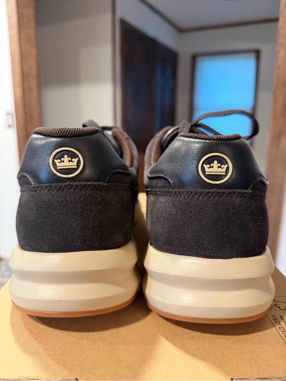 NEW Peter Millar Journeyman Suede Sneaker: Espresso-Limited Color! (Size 12.5)